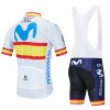 Set Kurzarmtrikot + Trägerhose 2020 Movistar Team N002